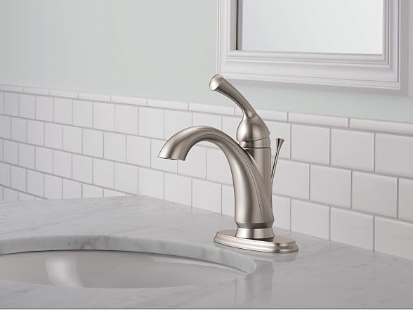 Delta Faucet Haywood Single Hole Bathroom Faucet