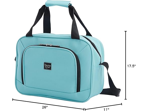 Travelers Club Midtown Hardside 4-Piece Luggage Travel Set, Emerald