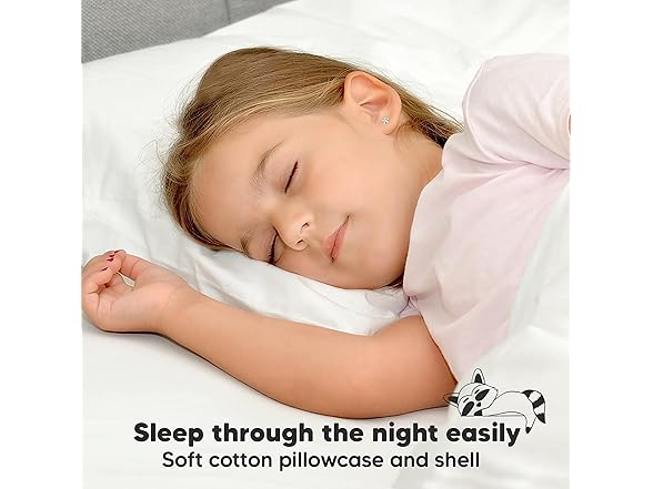 KeaBabies Toddler Pillow with Pillowcase