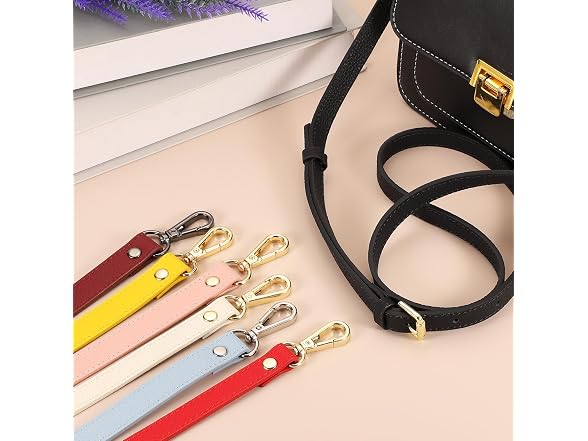 uxcell Genuine Leather Purse Strap,
