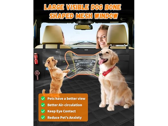 Truck & SUV Dog Back Seat Cover