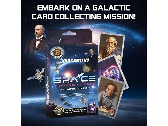 Cardsmith Space Trading Card Galactic Edition Collector Box
