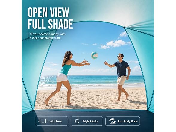 Etto UPF50+ Portable Beach Tent Canopy