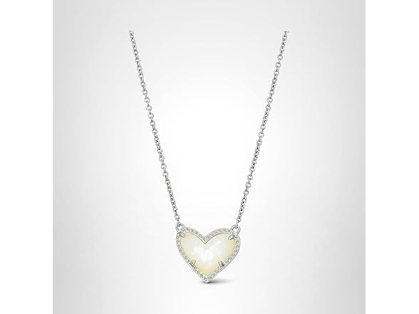Womens Ari Heart Pendant Necklace