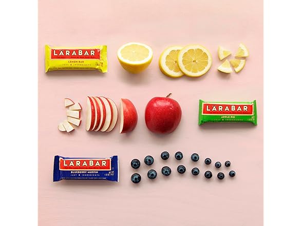 18CT Larabar Fruit Lovers Variety Pack, Gluten Free