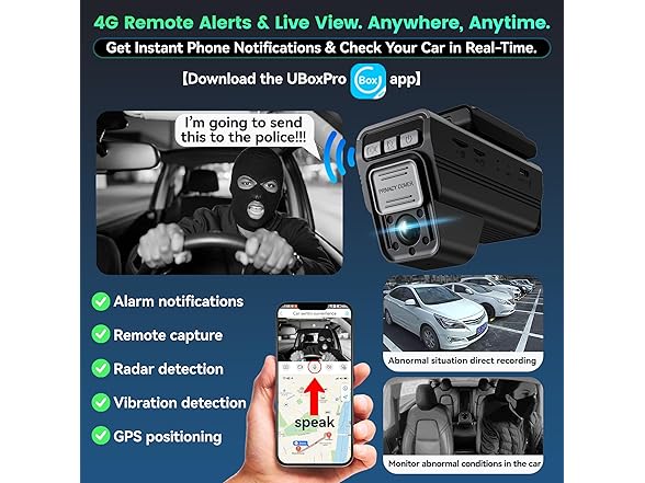 DeerAsk Dual 1080P Front and Inside Dash Cam