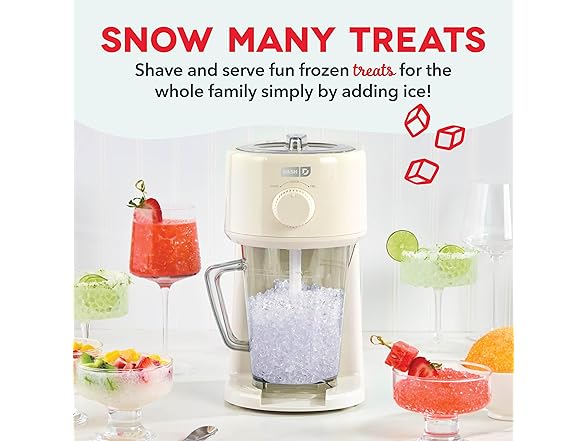 Dash Deluxe Shaved Ice & Slushy Maker