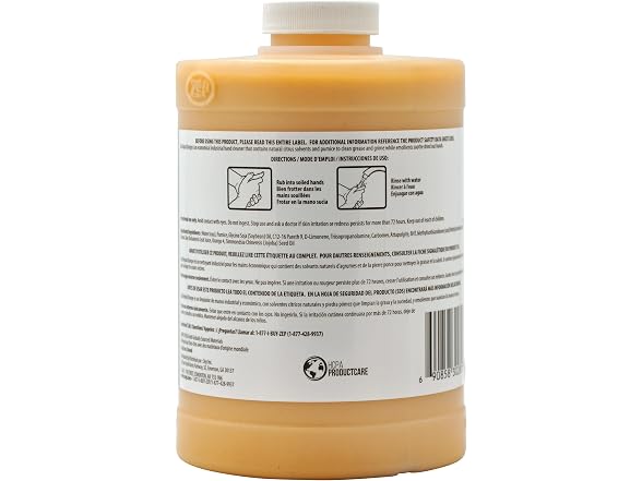 Zep Original Orange Industrial Hand Cleaner 32 Oz