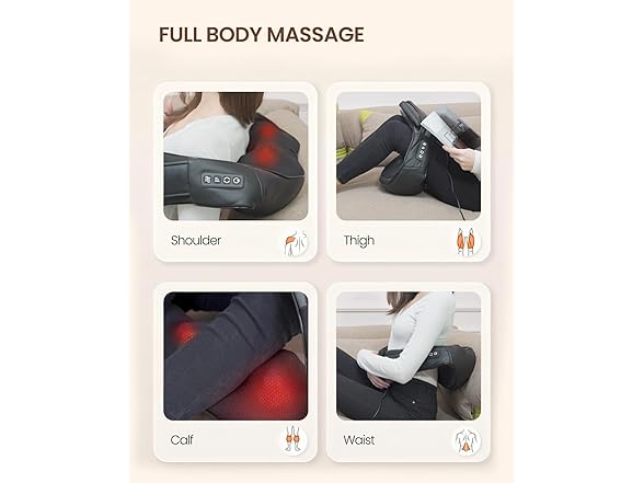 DAILYLIFE Shiatsu Neck & Back Massager