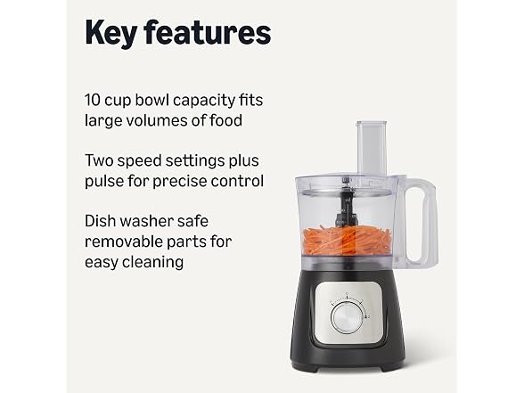 Amazon Basics Food Processor