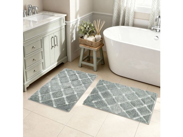 Kona Collection 24” x 36” Microfiber Bath Mats