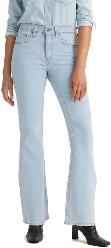 Levi's Womens 726 High Rise Flare Jeans - Gallery 13
