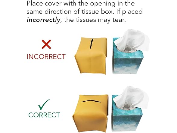 LAMINET Deluxe Tissue Box Cover