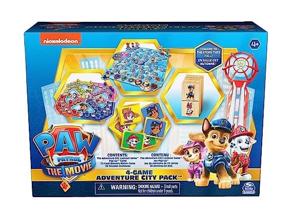 PAW Patrol: The Movie, 4-Game Adventure