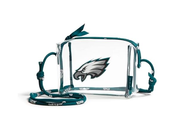 EAGLES Vera Bradley NFL Clear Crossbody Bag