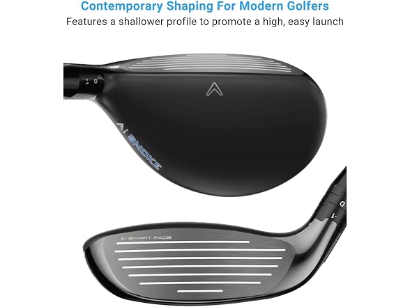 Callaway Paradym AI Smoke HL 4 Hybrid, Graphite, 5.0, Standard (Left Hand)