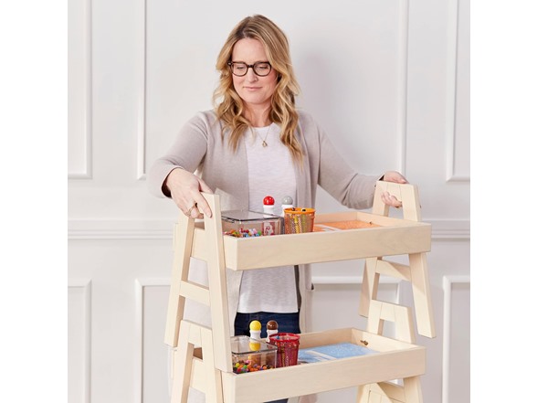 ECR4Kids Adjustable Stack Shelf Bookcase