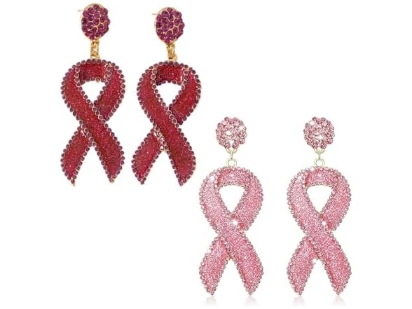 Breast Cancer Awareness Earrings