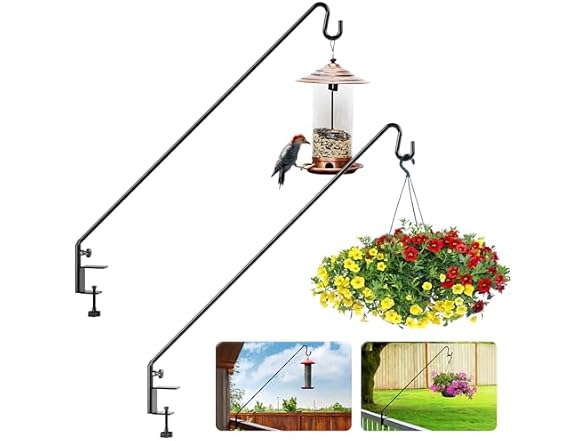 Idzo Deck Hook for Bird Feeder