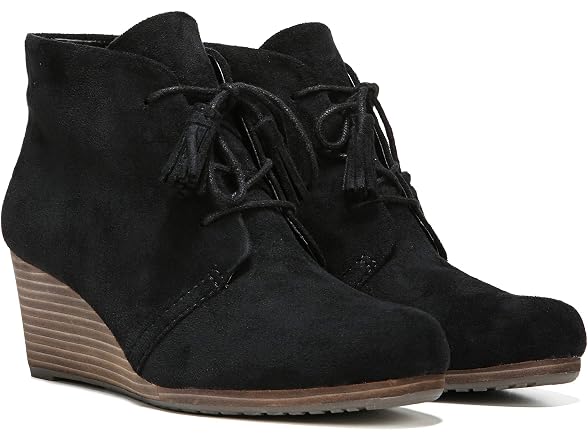 Dr. Scholl's Shoes womens Dakota boots, Black Microfiber Suede, 9.5 US - Gallery 7