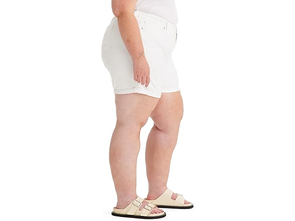 Levis Womens Shorts Chalk White (35)