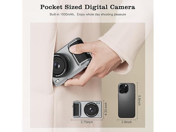 ARNSSIEN 4K Digital Camera