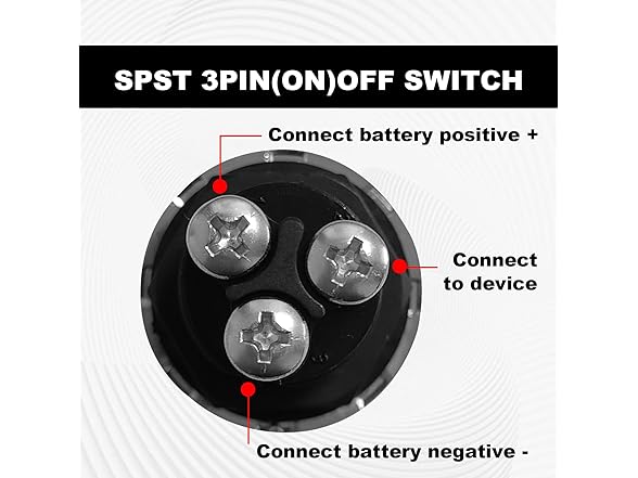 NOTISH Start Switch 12v DC 50A