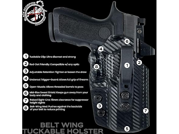 Inside The Waistband Belt