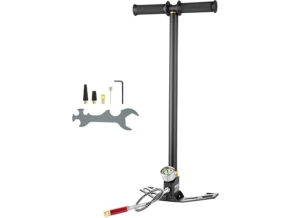 PCP Hand Pump, 3 Stage, 30Mpa 4500 PSI High