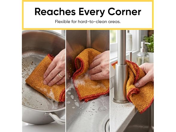 Superio Scouring Pads Non Scratch Dish Scrubbers