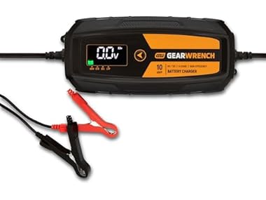 $42.99 GEARWRENCH 10A 6V/12V Battery Charger and Maintainer dealfomo