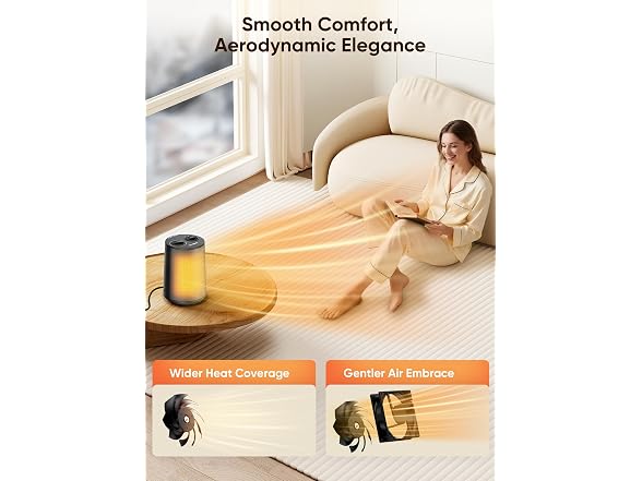 Givebest Personal space heater, Black