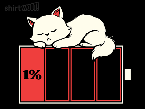 Low Battery Cat