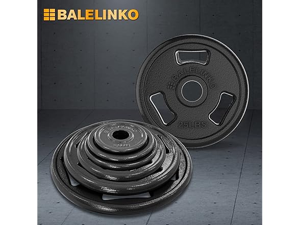 Balelinko Cast Iron Olympic Grip Plate