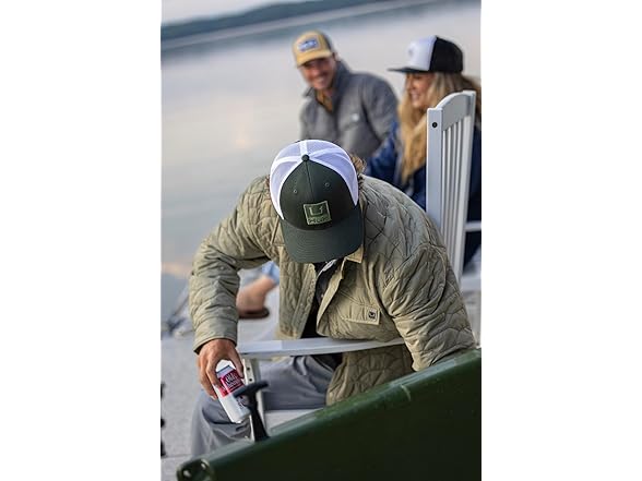 HUK Mens Scale Shacket, Small