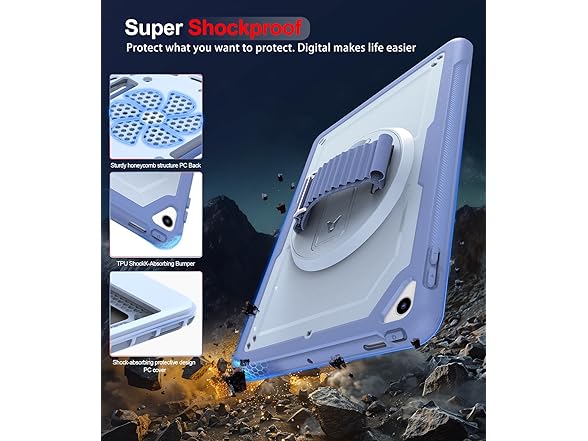 Ambison Case for iPad 9th/8th/7th Gen