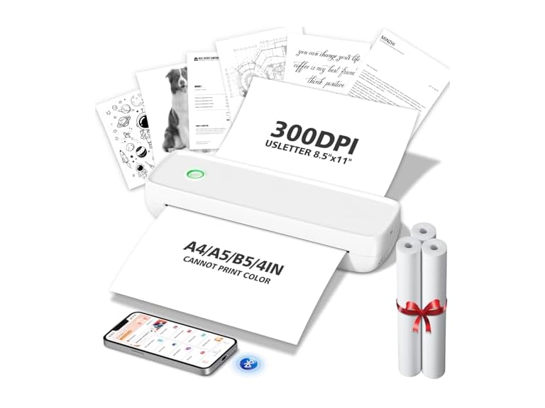 MinZhi Portable Thermal Printer