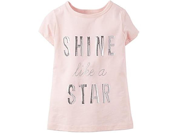 Carter's Little Girl's Slogan Top