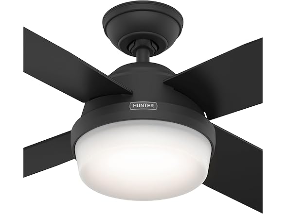 Hunter Fan 52" w/ Light Kit and Remote