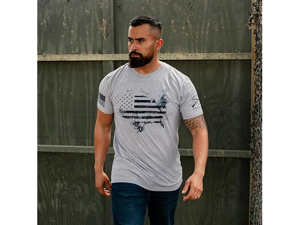 Grunt Style Men (L) American Acid Men's Tee