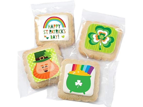 St Patrick Day Cookies 12 Pack