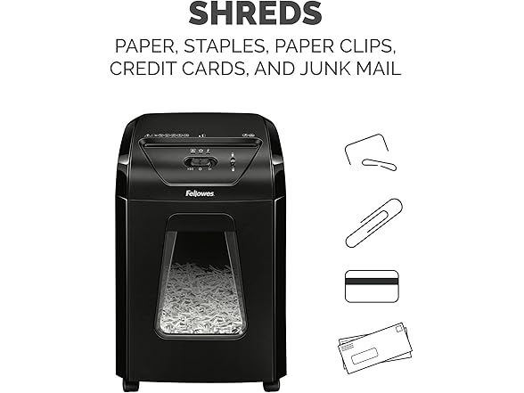 Fellowes 12 Sheet Cross-Cut Paper Shredder