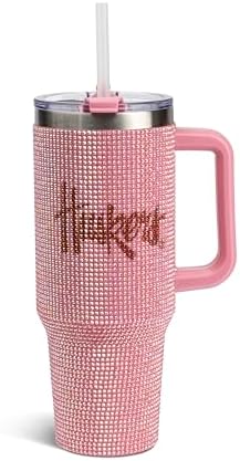 Memory Company NCAA Pink Bling Game Day Drinking Tumbler
