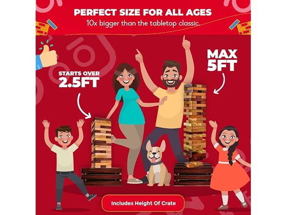 SWOOC Games - Reclaimed Giant Tower Game