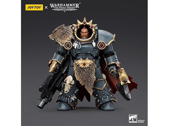Space Wolves Hvarl Red-Blade Figure