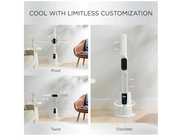 SHARK TH205CO_S&D TurboBlade Tower Fan+Heat