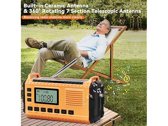 Sttfaishen Emergency Weather Radio