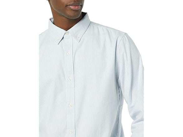 Powder Blue Vertical Stripe
