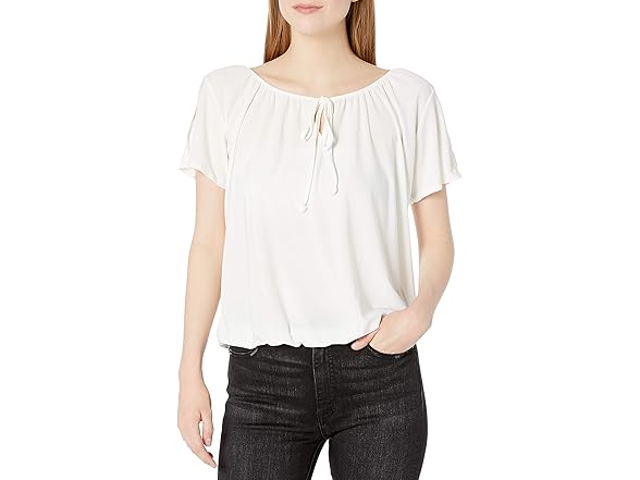 Star Vixen Women's Ivory Peasant Top (M)