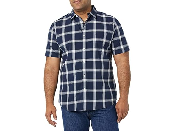 Navy White Buffalo Plaid